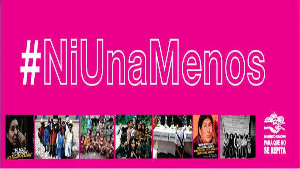 #NiUnaMenos: La violencia no es aceptable